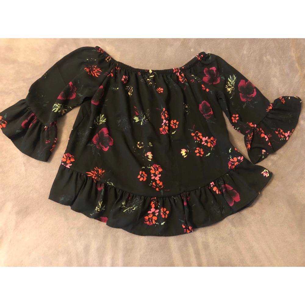 Off the shoulders blouse